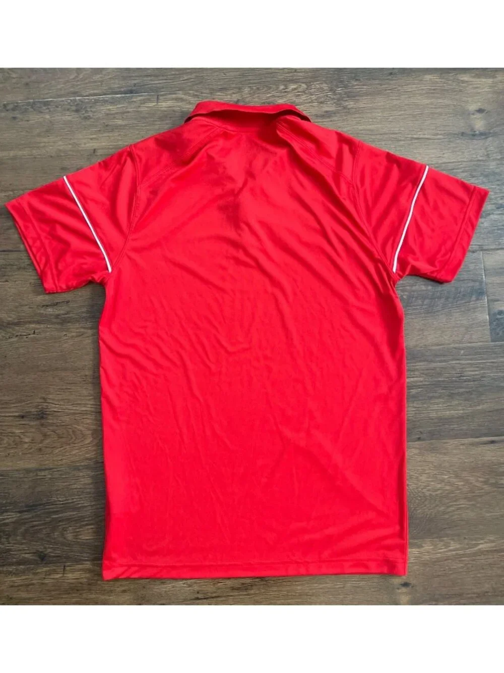 Nike Dri-Fit Red Polo Mens sz Medium